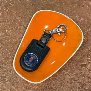 Black Saab Key Fob